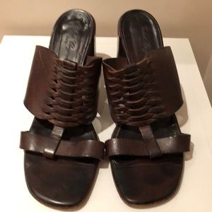 ROBERT CLERGERIE PARIS Heeled Slides